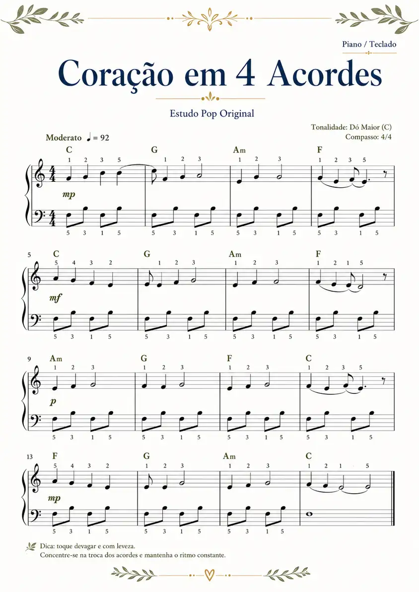 Prévia 6 da partitura